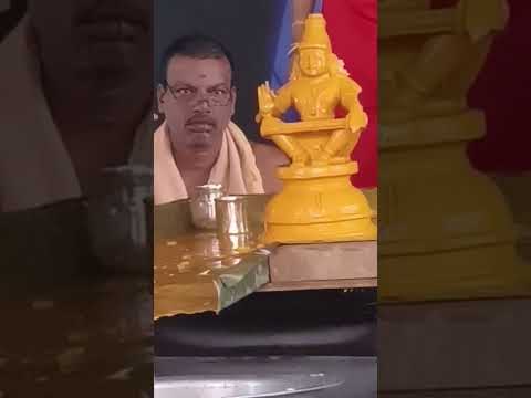 Ayyappa Swami Abhishekam #ayyappa #ayyappaswamy #ayyappan #2023 #viral #warangal #swamy #shorts