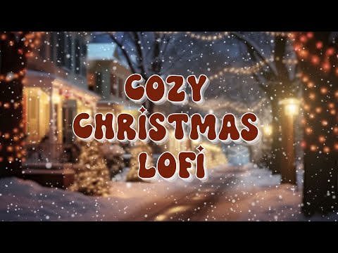 Cozy Christmas Street | Snowfall & LoFi Christmas Beats