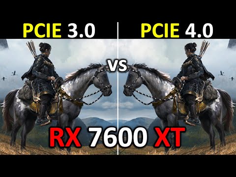 RX 7600 XT PCIe 3.0 vs PCIe 4.0 | Test In 13 Games | is there a Difference? 🤔 | 2024