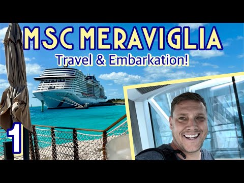 MSC Meraviglia: Air travel, Disney and Universal, & embarking the ship! | PART 1, April 2023