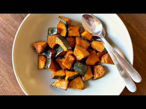 Roasted Kabocha with Soy Maple Butter - Yuko's Kitchen - Japanese Cooking 101