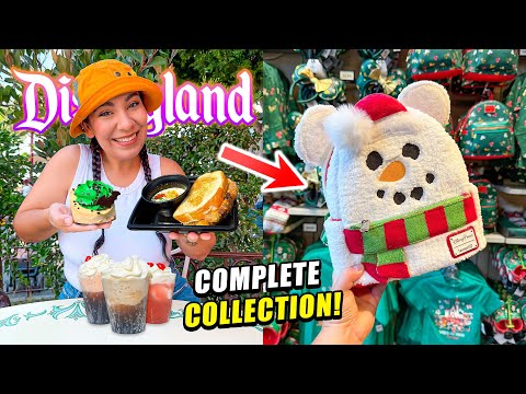 🎅 (IT’S HERE!) NEW 2024 Holiday Season Merch At The DISNEYLAND RESORT! | New Foods, Rides + MORE!