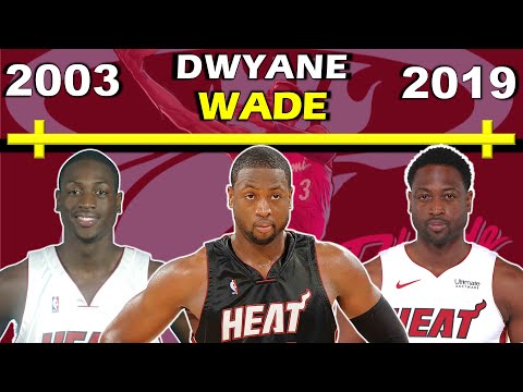 Timeline of DWYANE WADE'S CAREER | Miami Heat Legend | D-Wade | Flash