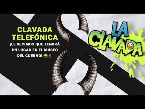 Clavada Telefónica: ¡Le Decimos que Tendrá un Lugar en el Museo del Cuerno! 😂🦌 | Enrique Santos