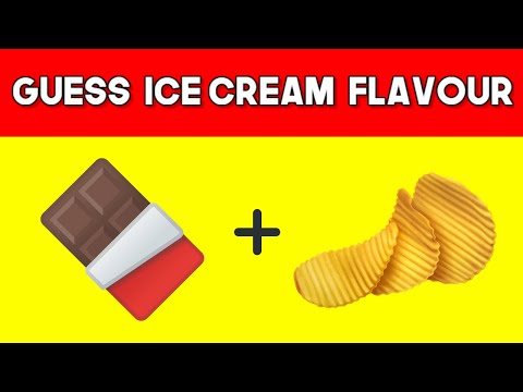 Can you Guess The ICE-CREAM Flavour From Emojis? | Emoji Game