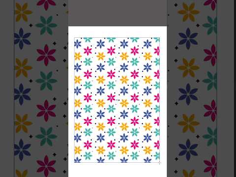 How to make Pattern Swatch in #adobeillustrator. Follow for more #illustratortips