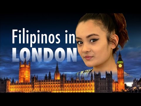 FILIPINOS LIVING & WORKING IN LONDON, ENGLAND. BARRIO FIESTA.