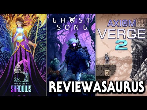 Metroidvania Mega-Review pt. 5 - 9 Years of Shadows, Ghost Song, Axiom Verge 2