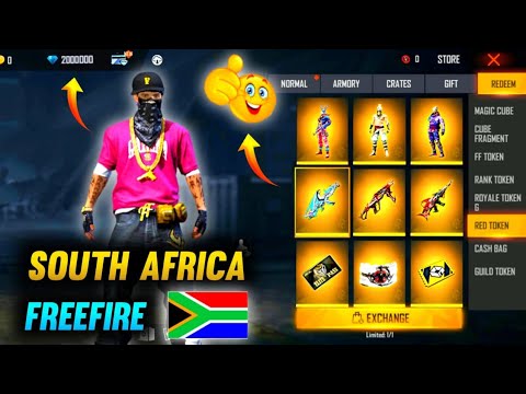 FREE FIRE SOUTH AFRICA SERVER ||  FREE FIRE SERVER CHANGE || WORLD BEST SERVER IN FREE FIRE