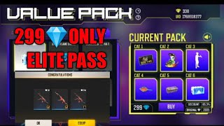 😱VALUE PACK ELITE PASS DISCOUNT😍✌299💎ONLY😱      #freefire #cyclon999