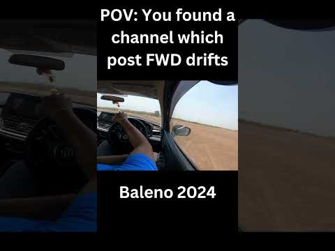 POV: how to make a FWD sideways without handbrake #drifting