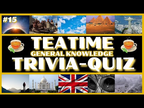 Teatime Teaser - General Knowledge Trivia/Quiz No15 - 11 Questions & Answers Quiz/Trivia #bensound