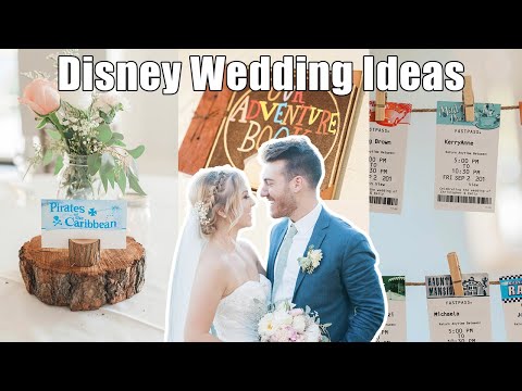 How to Subtly (and Not-So-Subtly) Add Disney to Your Wedding! | [Tips and Ideas!]