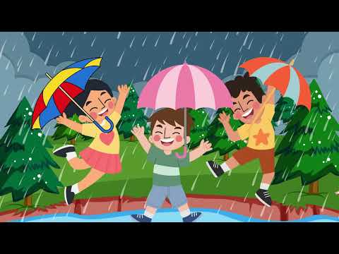 Rain Rain Go Away | Fun Nursery Rhyme for Kids | Elephant Rhymes | Sing Along & Play