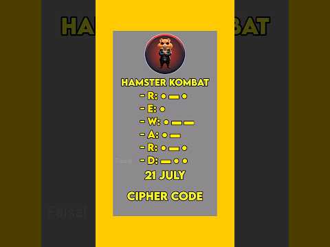 21 july hamster kombat daily cipher code today