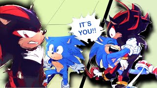 Movie Sonic x Movie Shadow RE-ENCOUNTER!? (Sonic Movie 3 Comic Dub)