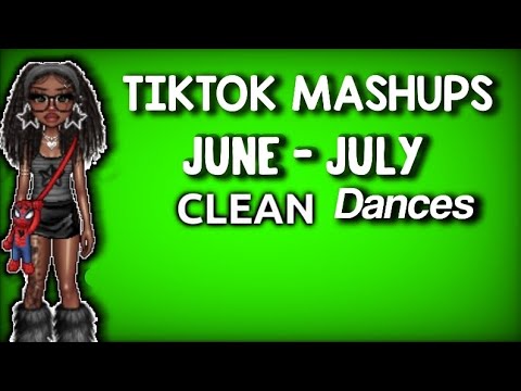 (CLEAN)🫧🪥 TIKTOK MASHUPS JUNE-JULY CLEAN DANCES 2024