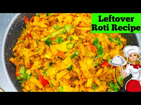 Leftover roti recipe | Roti fry | Roti recipe | Breakfast recipe | Snack Recipe #RFoodInn