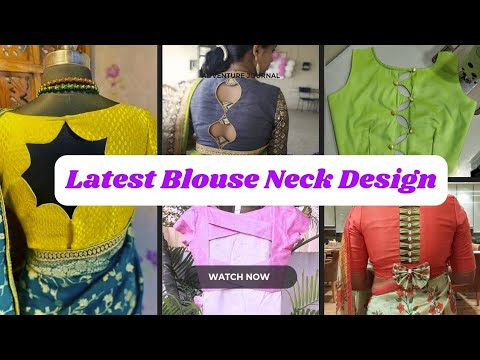 Latest & Trending Blouse designs | Blouse Back Neck Designs | Stylish Blouse Design 2025