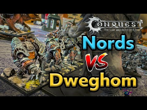 Dweghom vs Nords "Melee" (Conquest Last Argument of Kings) - Battle Report 1,500 pts