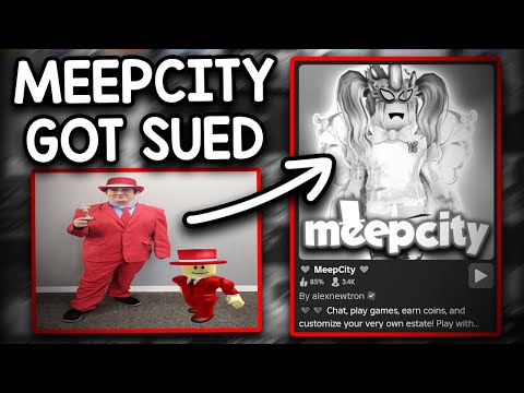 Roblox MeepCity is getting SUED...