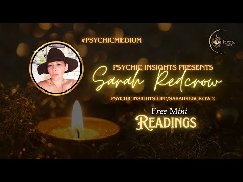 Free Mini Readings with Sarah Redrow