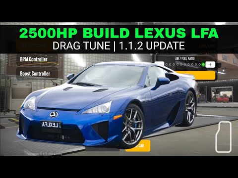 2.500HP Lexus LFA Drag Tune in CPM2 | Car Parking Multiplayer 2