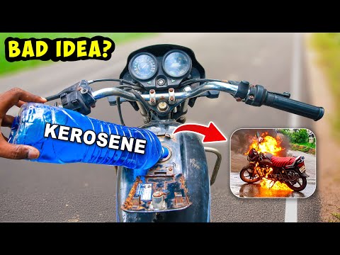 I Put Kerosene in My Bike.., Here's What Happened | Mad Brothers