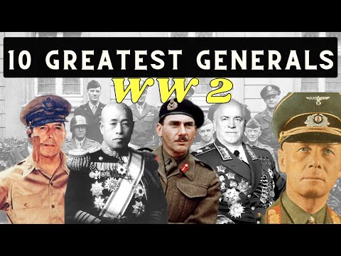 Top 10 Greatest Generals of WW2 | WW II Best Generals