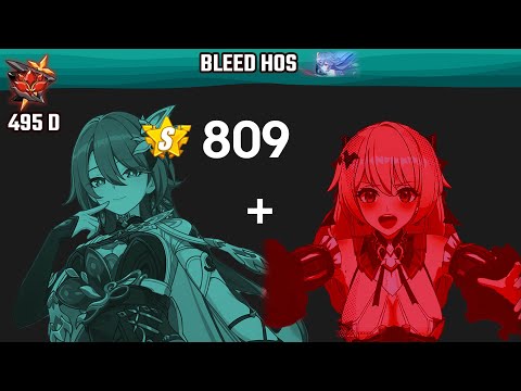 Vita Can Be a Bleed DPS too - HI3 EX Abyss Bleed HoS