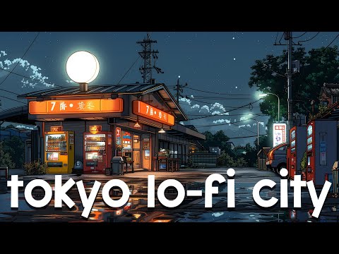 Back To 90s Tokyo 🔥Tokyo Lofi City🌃 Lo fi Beats To Sleep, Relax  [lofi hiphop mix]