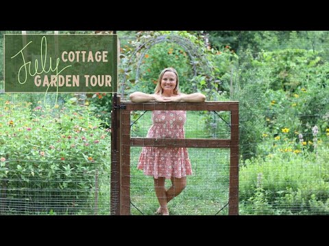 July Cottage Garden Tour: Stunning Flowers, Fruits, Herbs & Vegetables | The Southern Daisy