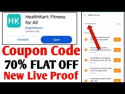 Healthkart coupon code | healthkart coupon code 2023 | healthkart coupon code today