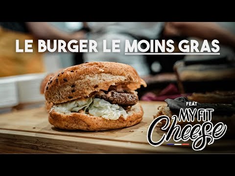 JE MANGE LE BURGER LE MOINS GRAS DU MONDE 😱 - Feat MyFitcheese