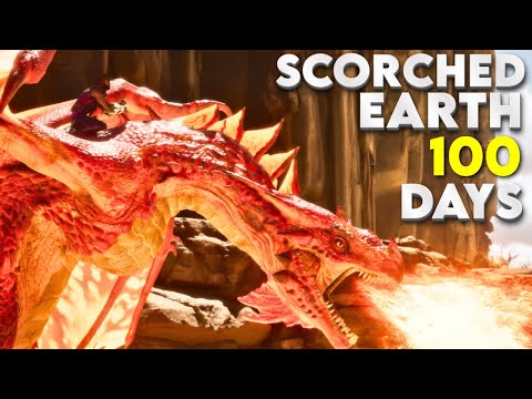 We Play 100 Days Of Scorched Earth | ARK SURVIVAL ASCENDED [FINAL EPISODE]