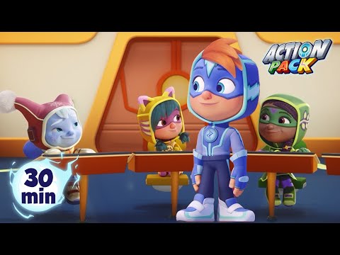 New Classmate Drama: Watts vs. Cold Snap! | Action Pack | Kids Tv Shows