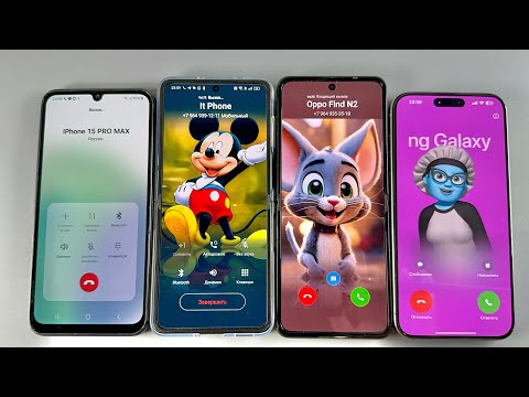 Incoming Call Samsung Galaxy A24 + OPPO Find N2 Flip + Techno Phantom V + IPhone 15 PRO MAX