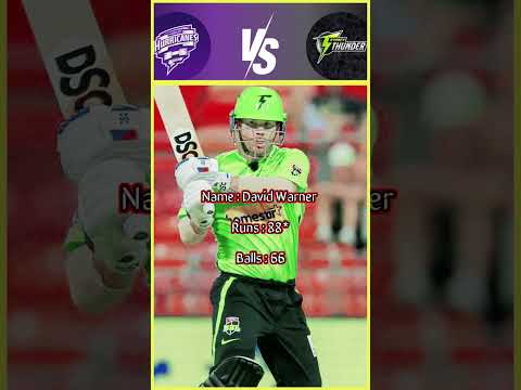 David Warner | BBL #trendingshorts #cricket