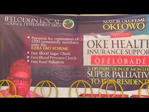 IFELODUN LOCAL COUNCIL FACILITATES MEDICAL, FOOD, CASH SUPPORT PROGRAMME