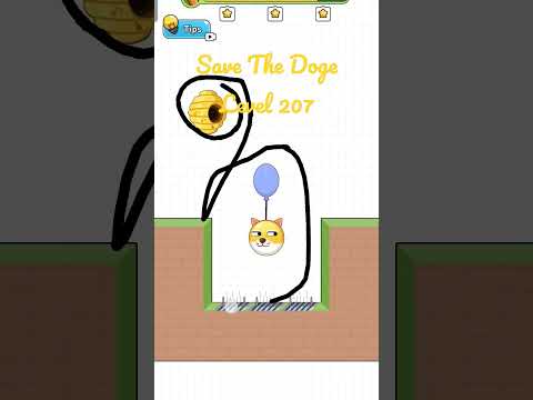 Save The Doge Level 207 3 STARS Gameplay. #savethedoge #shorts #gameplay #walkthrough #mobilegame