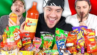 The Boys Eat MEXICAN Snacks