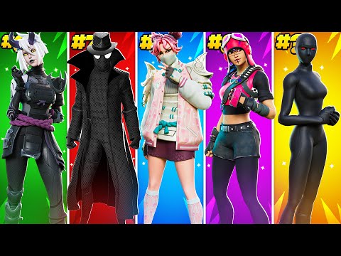 32 TRYHARD Skins To Main In Fortnite..