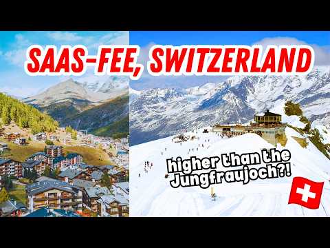 SAAS-FEE SWITZERLAND | Mittelallalin Glacier, Marmots, & Alpine Hikes – Ultimate Summer Itinerary