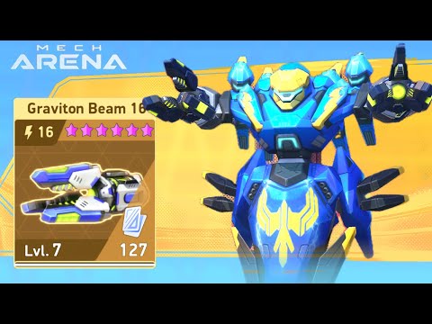 NEW Deathwalker + Graviton Beam = The Most Devastating Combo EVER! 💥Must-See Destruction! Mech Arena