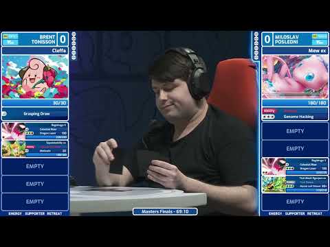 BRENT TONISSON VS MILOSLAV POSLEDNI - Pokémon TCG Masters Finals | LAIC 2025