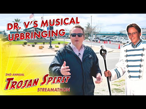 Dr. V's Musical Upbringing in Hesperia · 2024 Trojan Spirit Streamathon