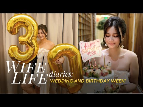 Week Before The Wedding, First Thing We Bought For Our New Home + 30th Birthday | Wife Life Diaries