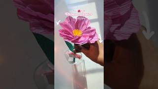 🌺😯 Blooming flower diy tutorial 🌺✨ #paperengineering #diy #crafts