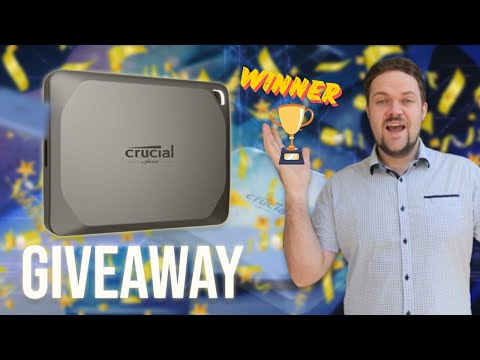 And the Winner Is... Crucial X9 Pro 1TB SSD Giveaway Results! 🎉