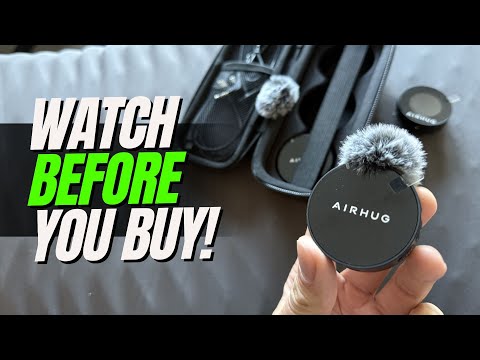 Is it WORTH it? - #AIRHUG Lavalier Mic REVIEW for Outdoor Recording!